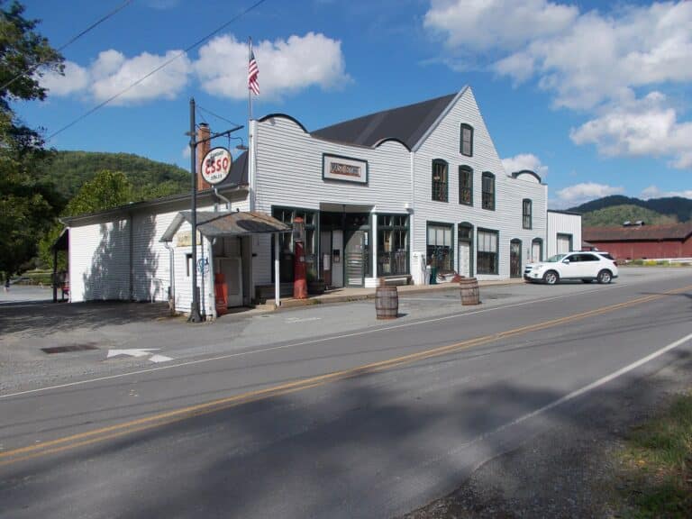 The Original Mast General Store in Valle Crucis, next door to Pearl's Kitchen